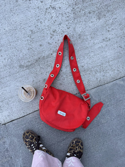 Crêpe Bag Red