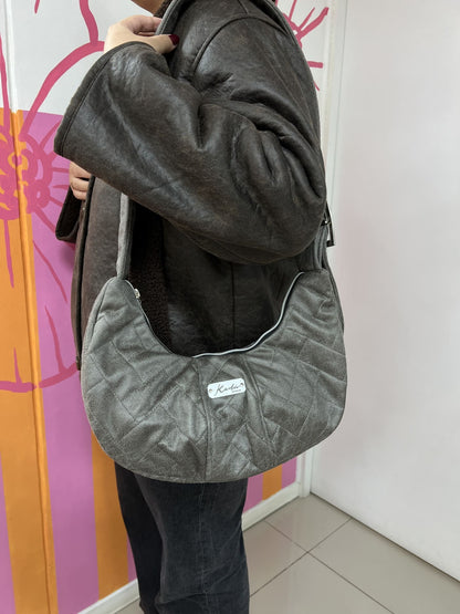 Croissant Bag Gray