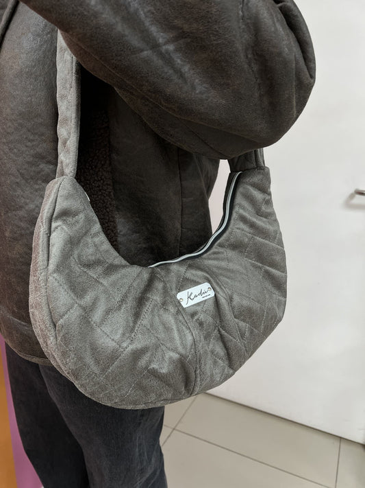 Croissant Bag Gray