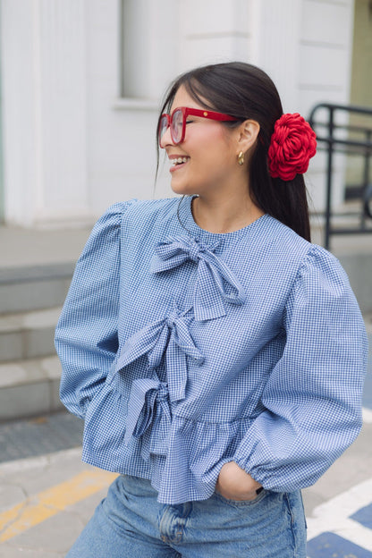 Blusa Keiki Azul